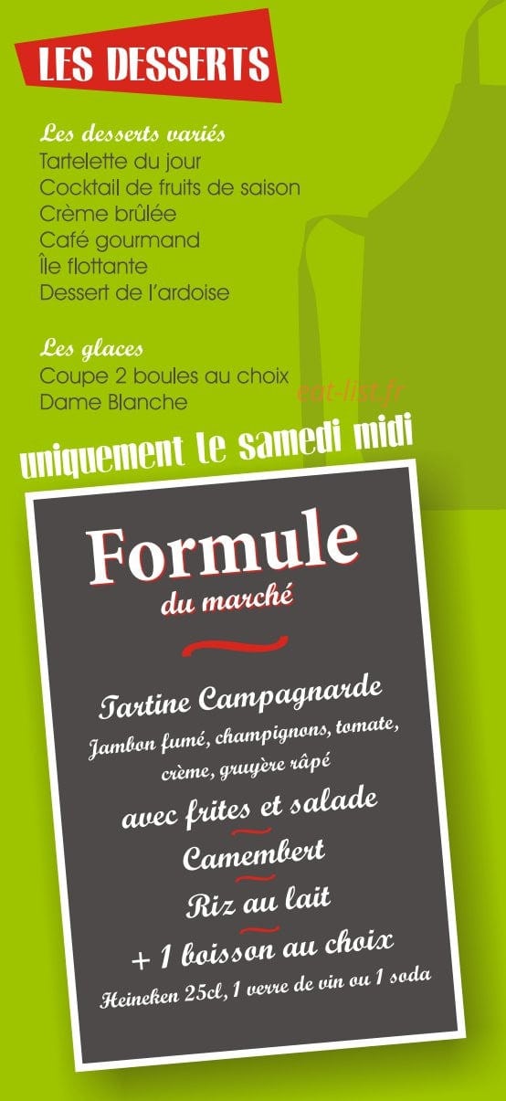 Au Pourquoi Pas — carte page 6