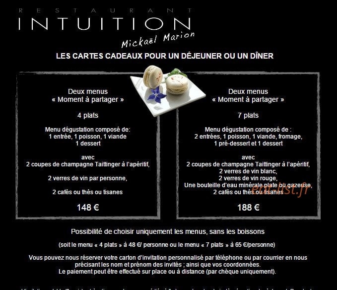 Intuition — carte page 2