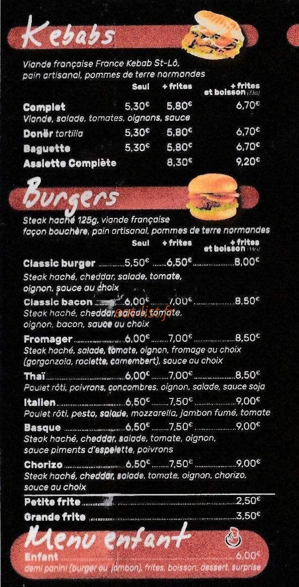 Le cocorico — carte page 2