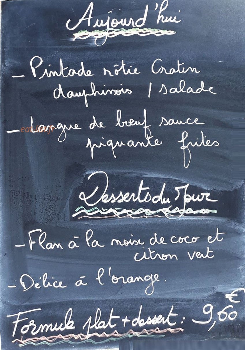Le saint Thomas — carte page 1