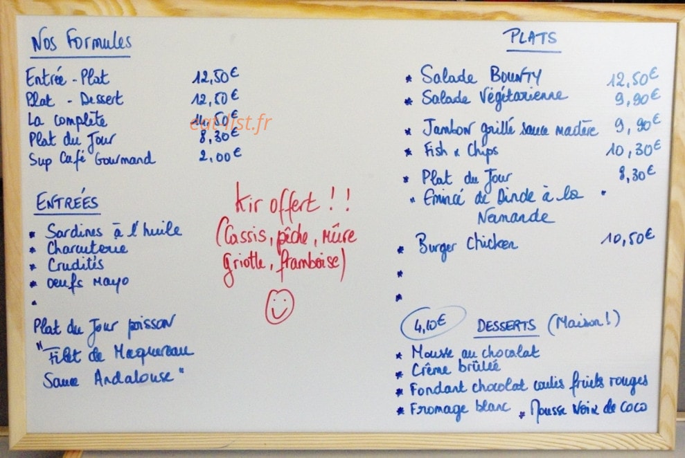 Les Remparts — carte page 1