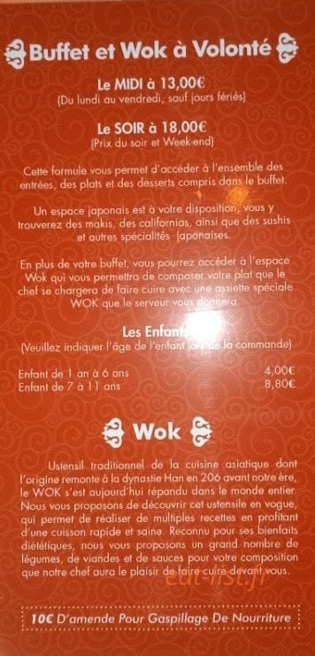 Royal Wok — carte page 2
