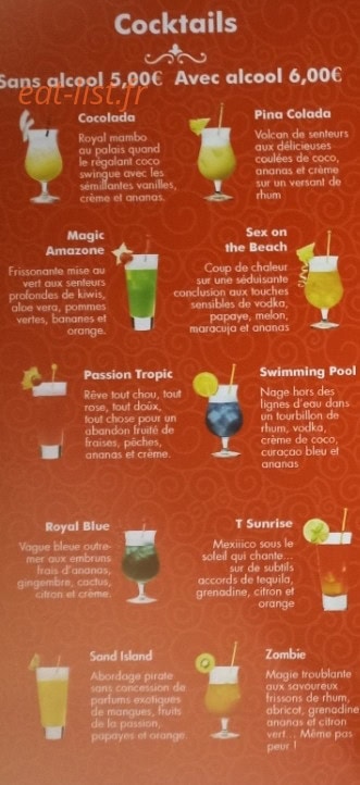 Royal Wok — carte page 5