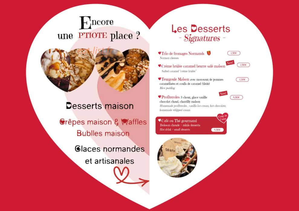 Café du port — carte page 11