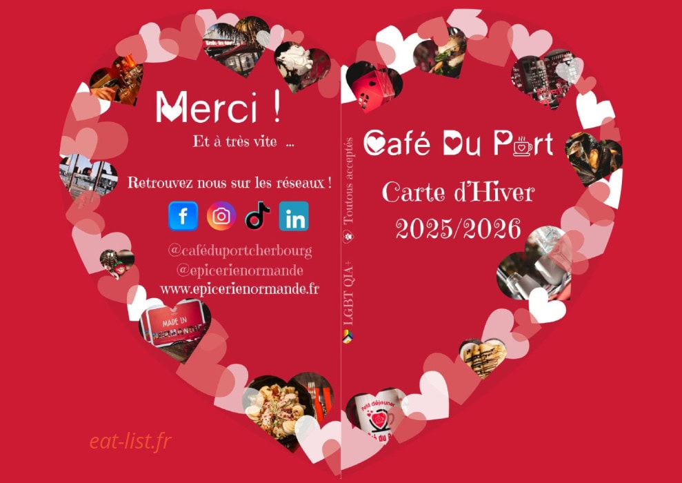 Café du port — carte page 1