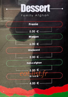 Family Afghan — carte page 4