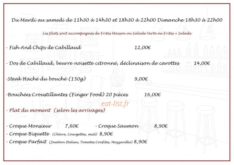 L’Accord Parfait — carte page 2