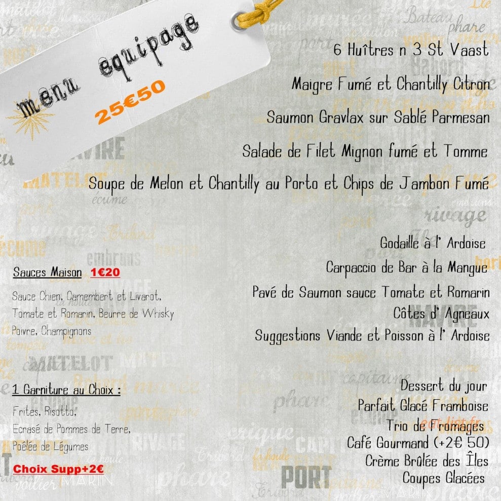 L'équipage — carte page 6