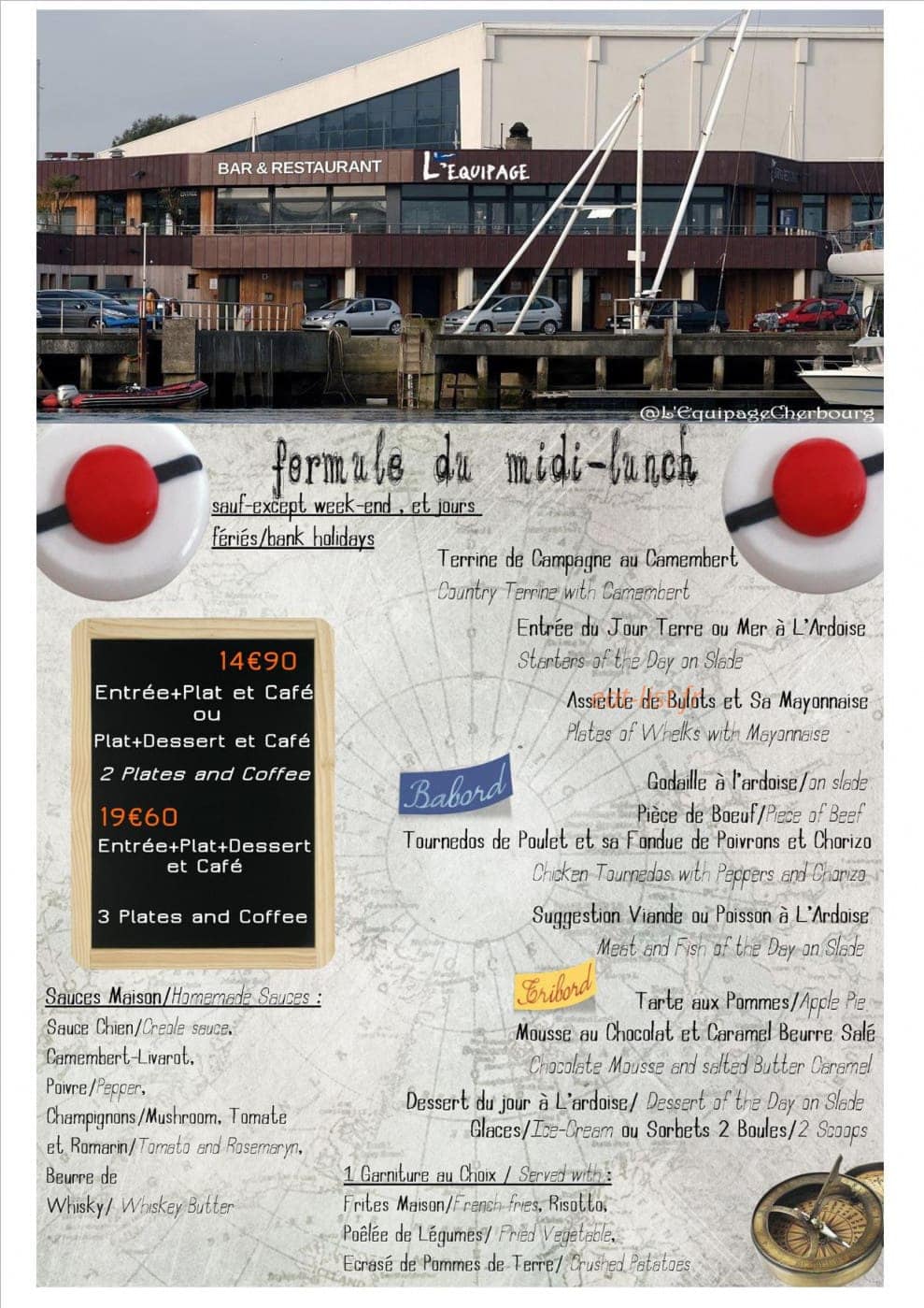 L'équipage — carte page 1