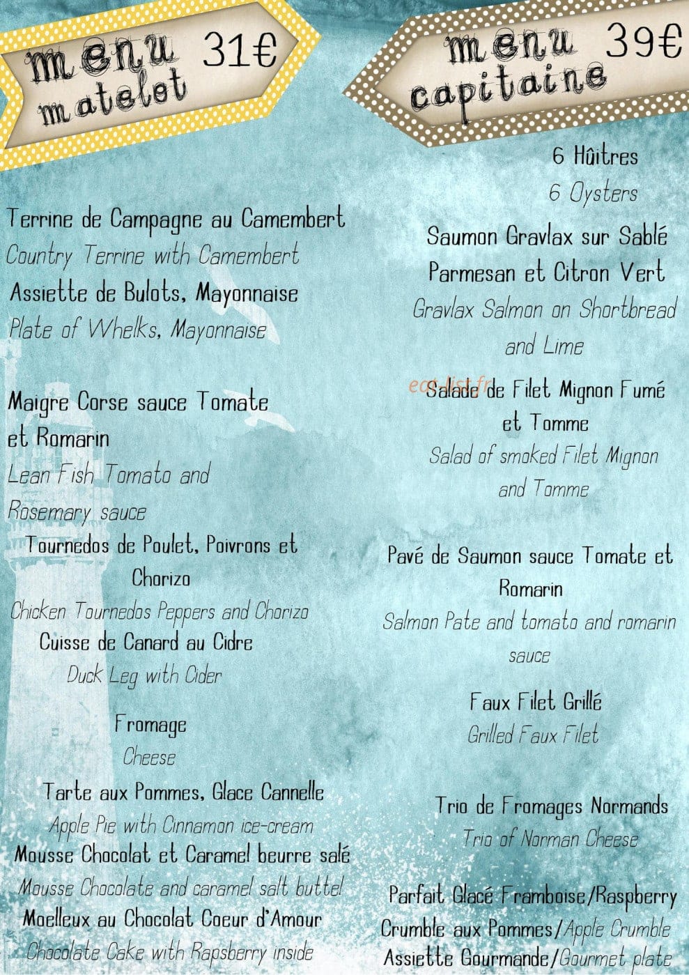 L'équipage — carte page 7