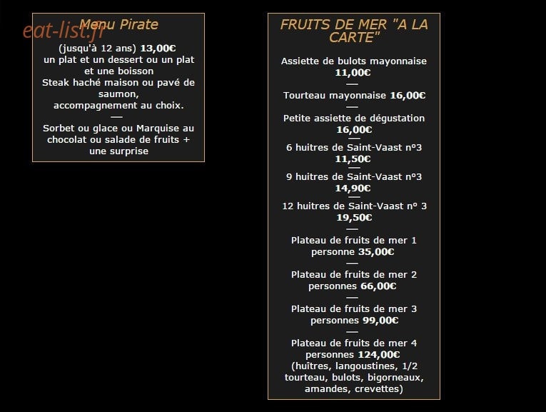 La Régence — carte page 2