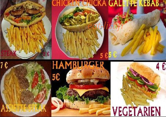 Le Pacha Kebab — carte page 2