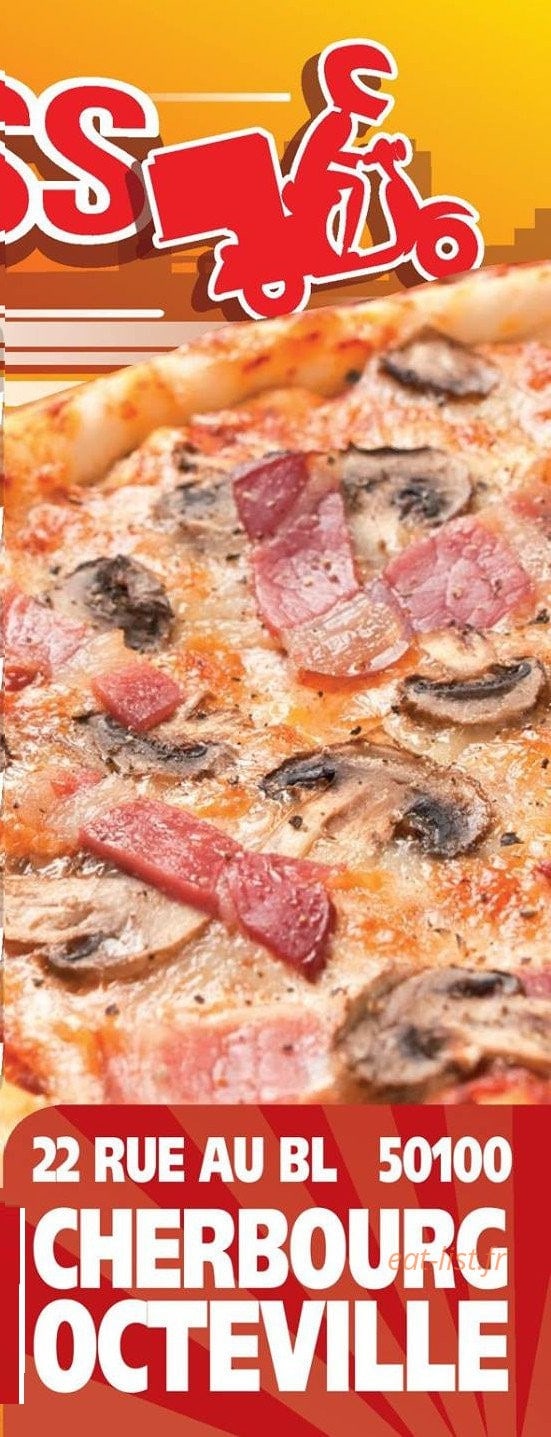 Pizz' Express — carte page 1