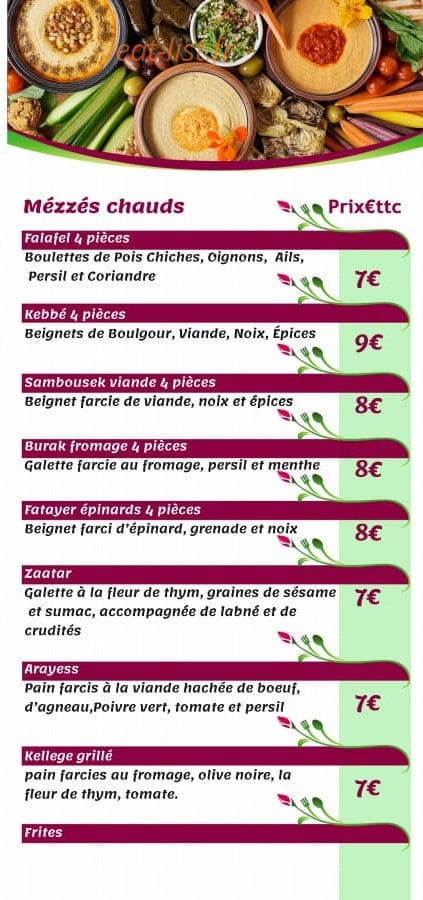 Rose De Damas — carte page 4