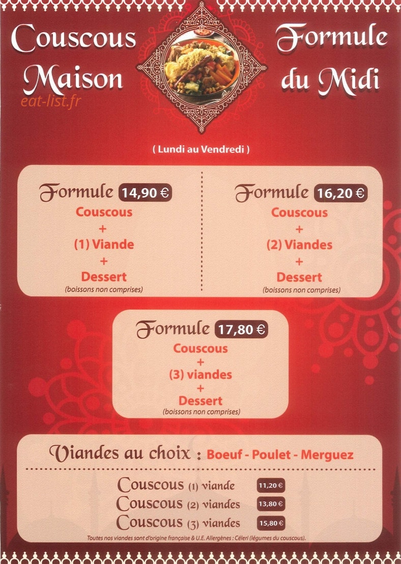 Chez zora — carte page 3