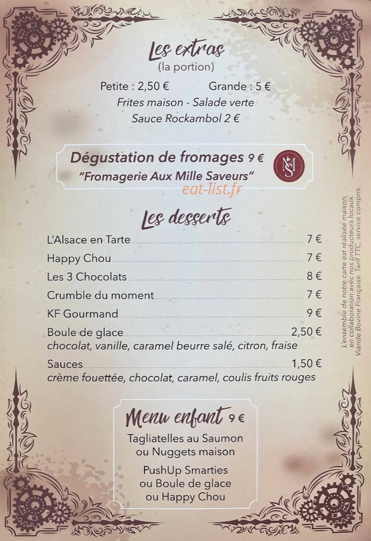 Le Rockambol — carte page 3