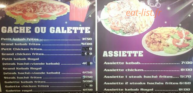 Tizi Lunch — carte page 2