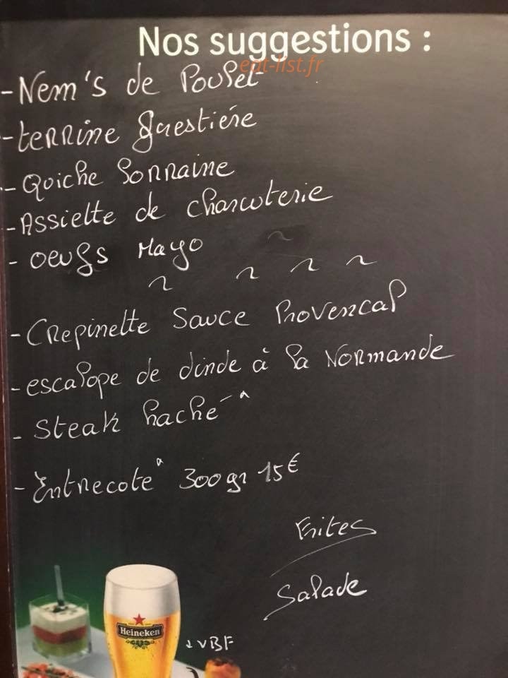 Au Noroit — carte page 1