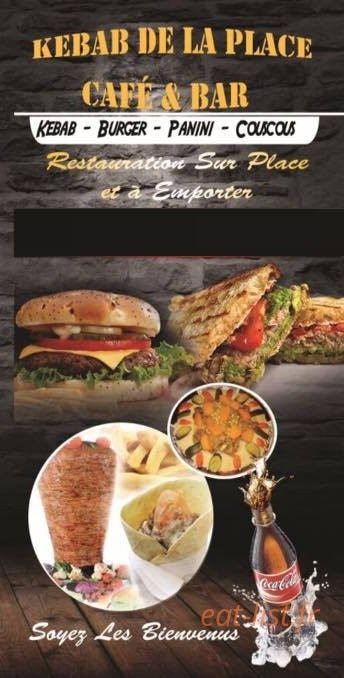 Kebab de la place — carte page 1
