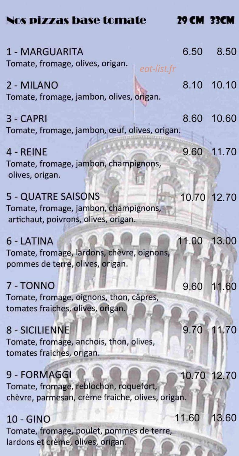 Valentino — carte page 1