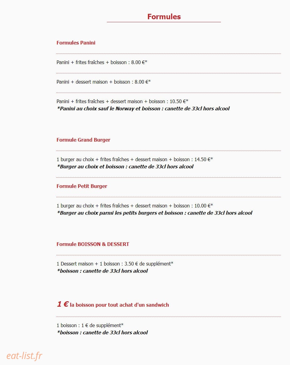 Au Local — carte page 10