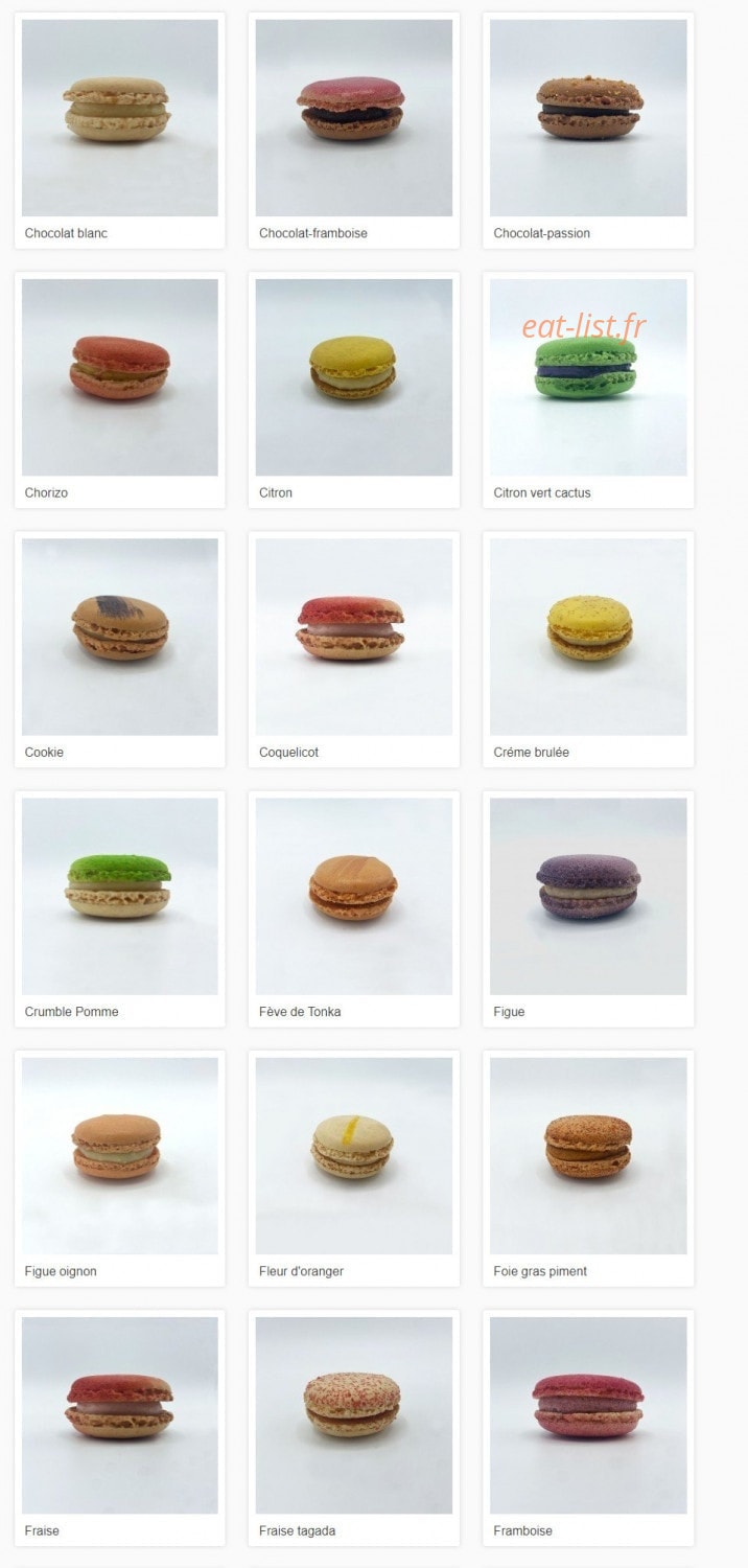 Le Monde du Macaron — carte page 5