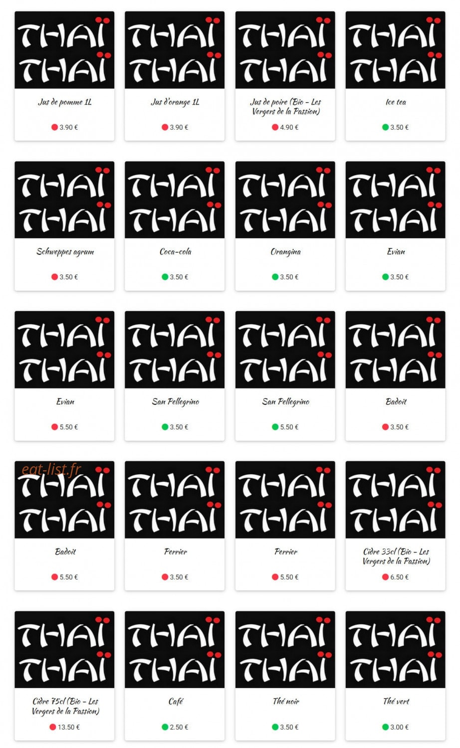 Thaï-Thaï — carte page 7