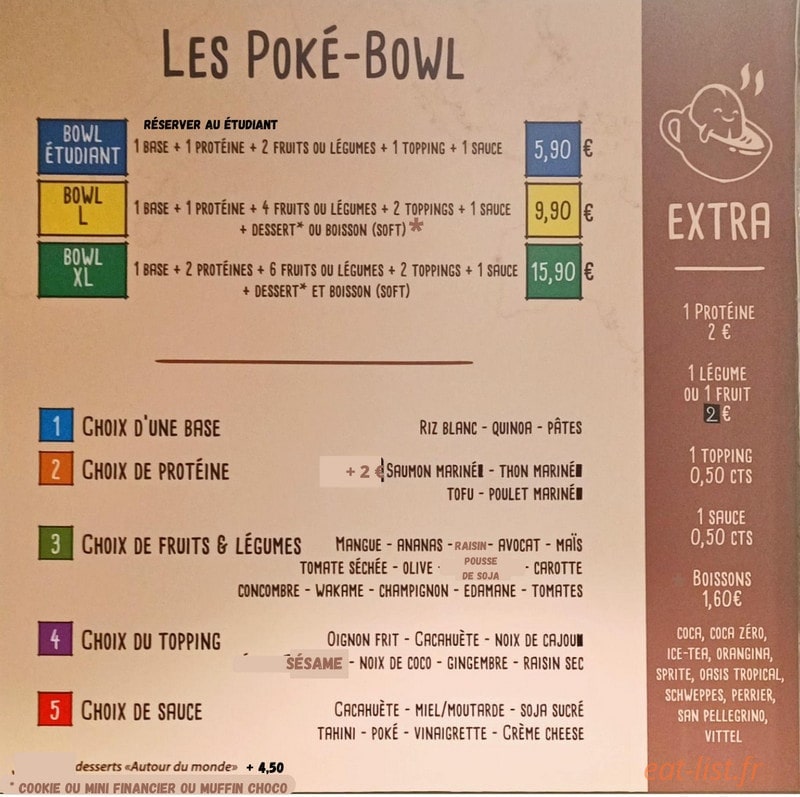 Une fève en virée — carte page 1