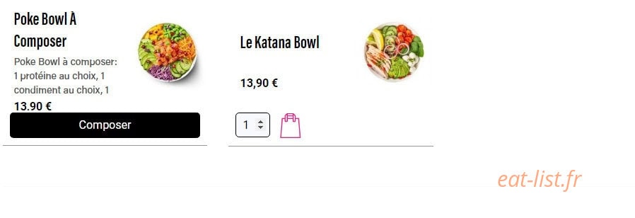 Katana Sushi — carte page 7