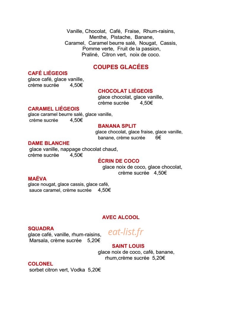 La Squadra — carte page 8