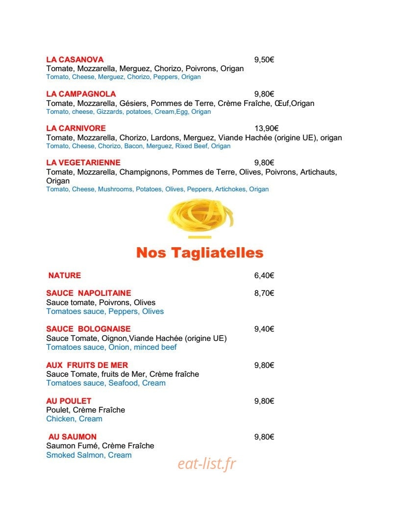 La Squadra — carte page 5
