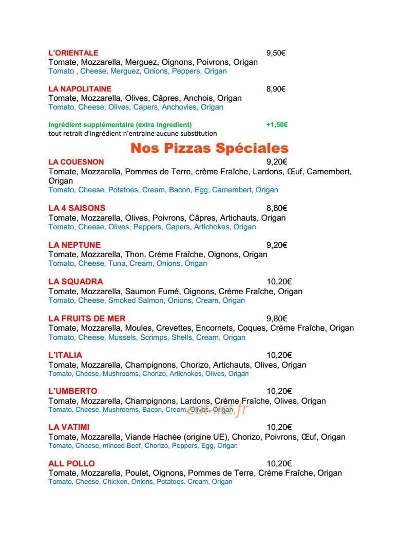 La Squadra — carte page 4