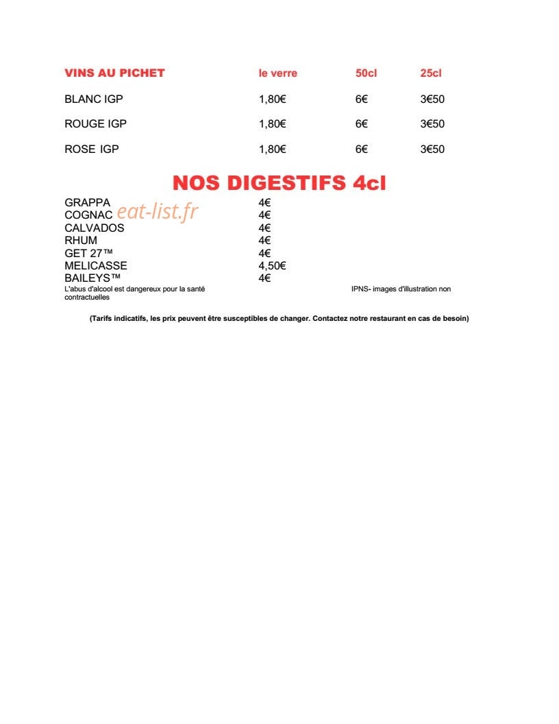 La Squadra — carte page 11