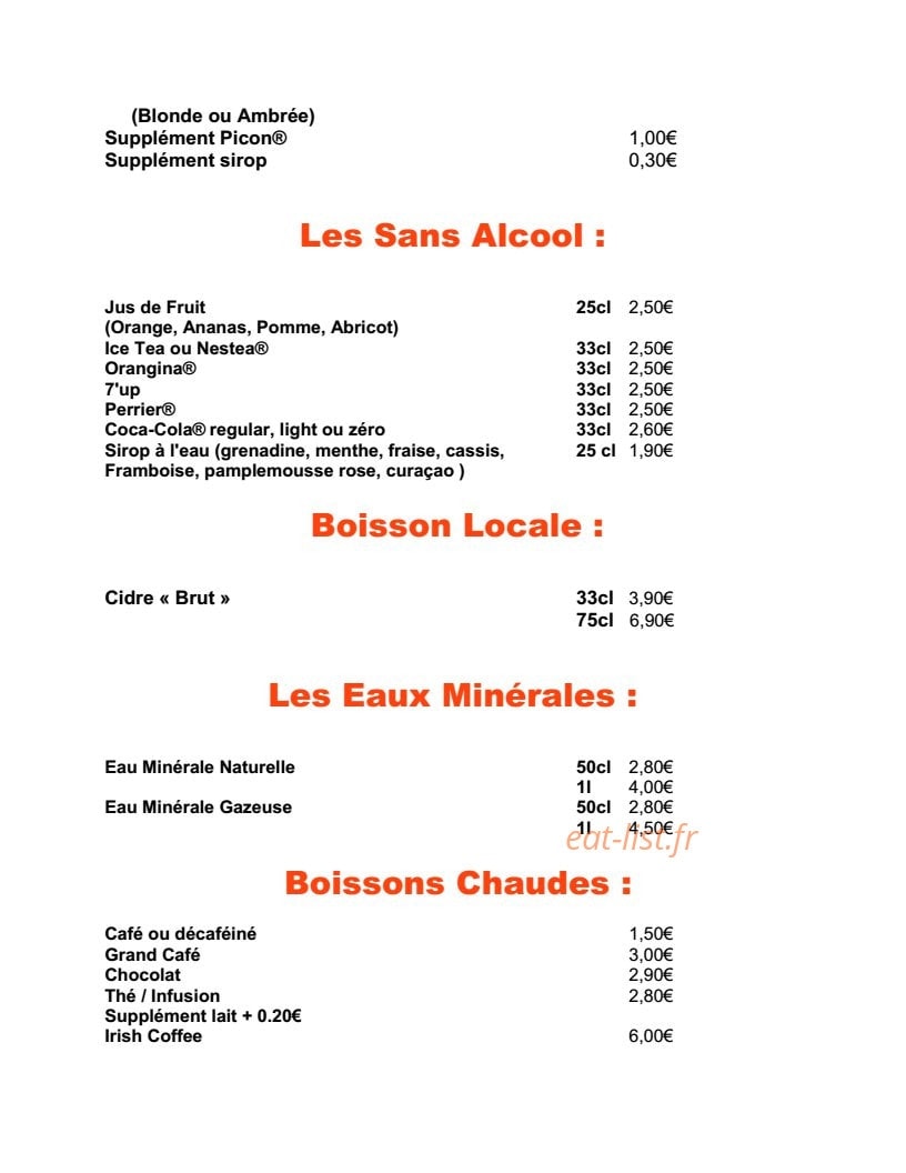 La Squadra — carte page 2