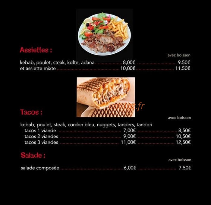 So Tacos — carte page 2