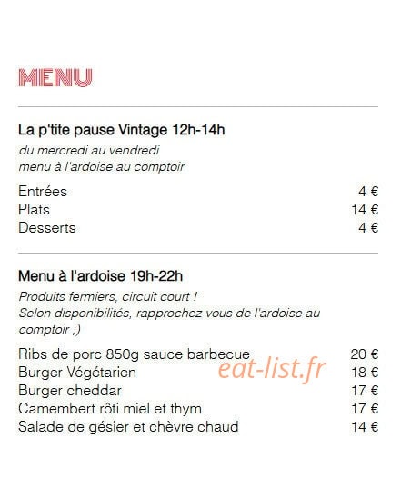 Vintage Art Compagnie — carte page 1