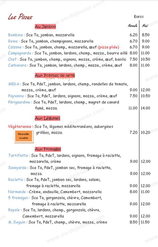Les Snekkja — carte page 2