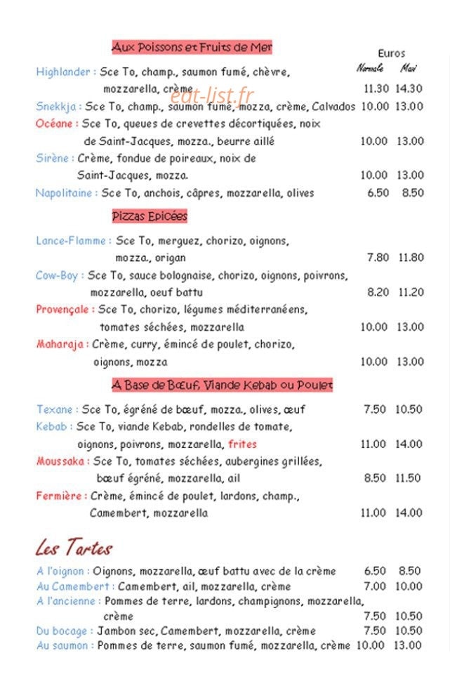 Les Snekkja — carte page 3