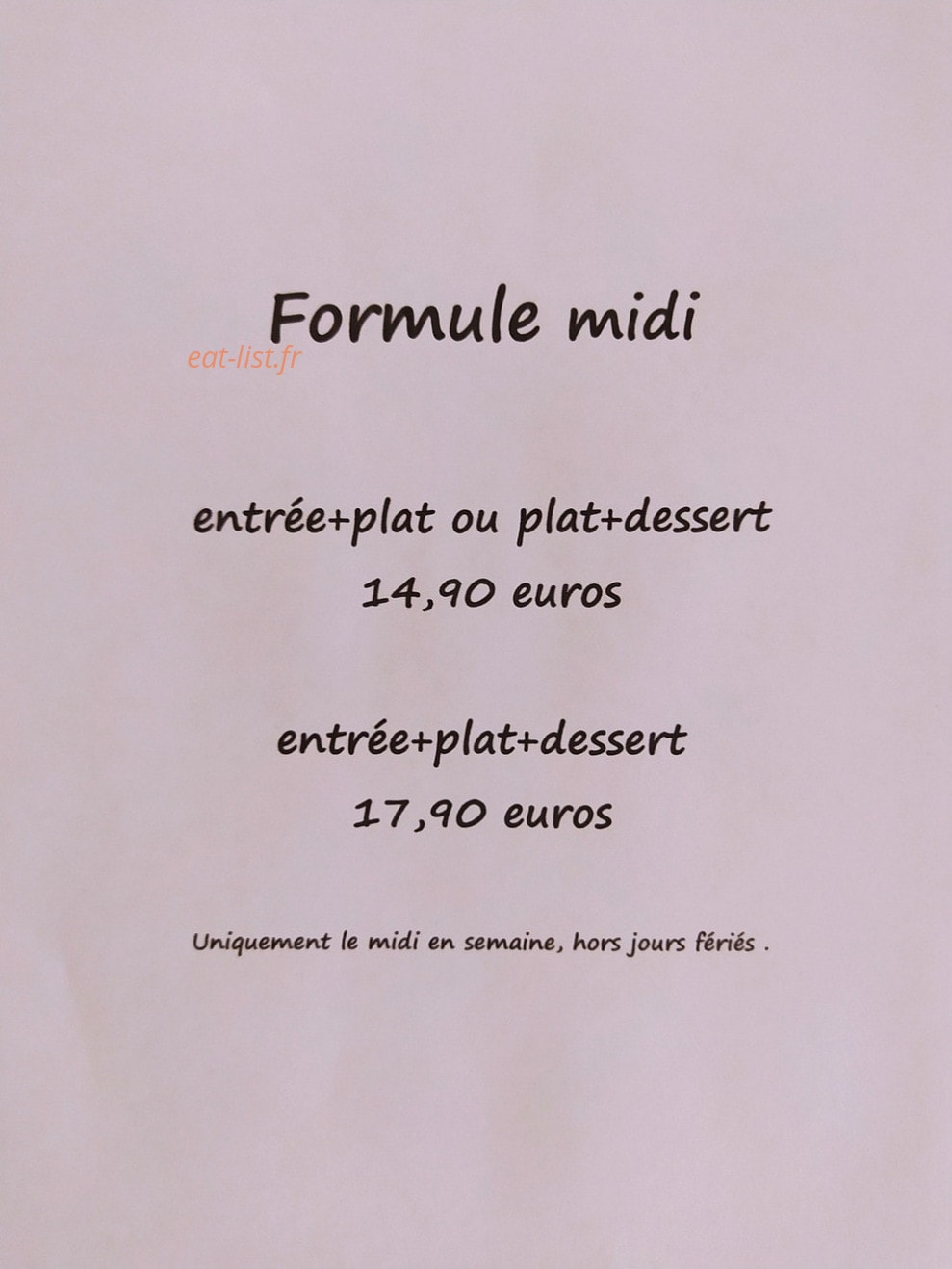 Le Brazero — carte page 5