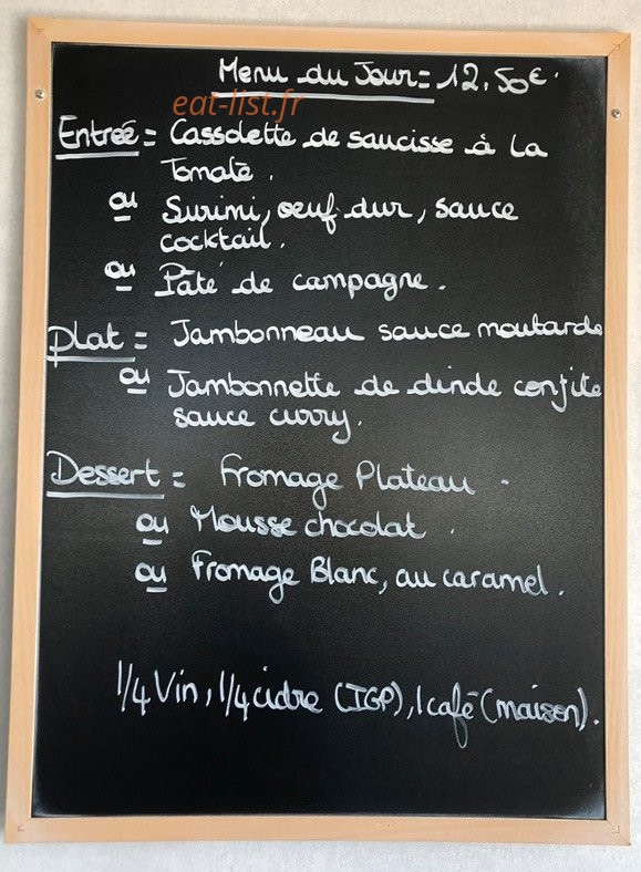 L’Extravagant — carte page 1