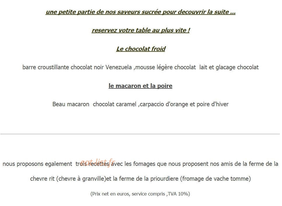 La baratte — carte page 2