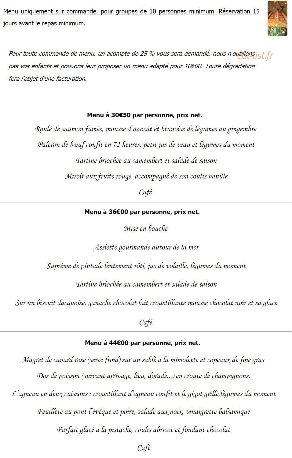 La baratte — carte page 3