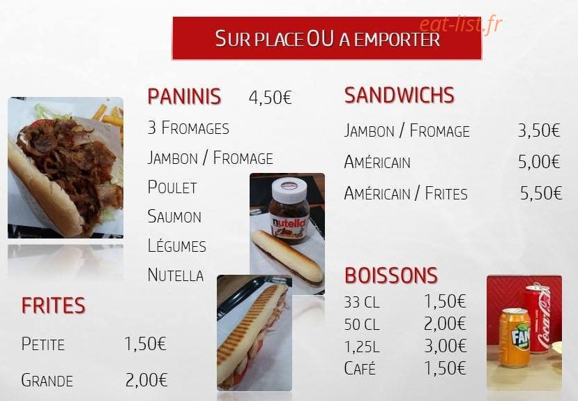 Ducey Kebab House — carte page 4