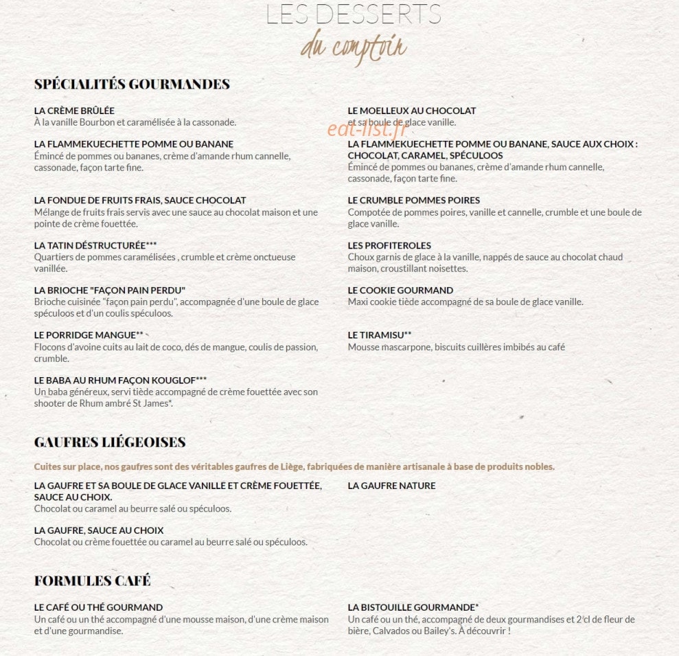 Le Comptoir du Malt Avranches — carte page 13
