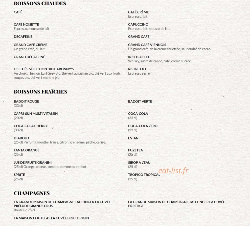 Le Comptoir du Malt Avranches — carte page 18