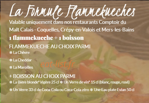 Le Comptoir du Malt Avranches — carte page 2