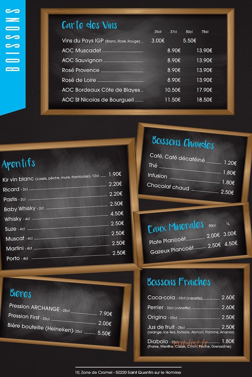 Quartier Gourmand — carte page 4