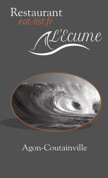 L’Ecume — carte page 1