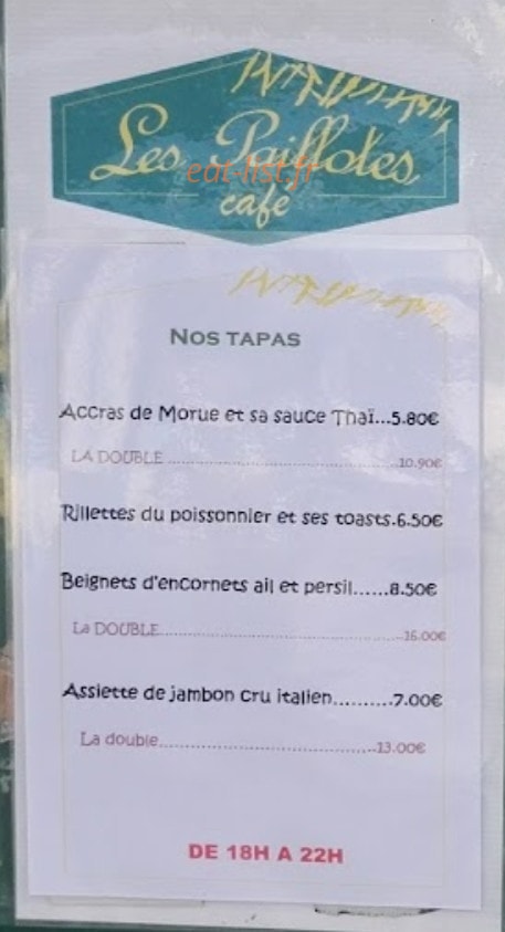 Les Paillottes — carte page 2