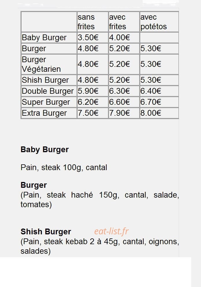 Stéphano Pizza — carte page 5
